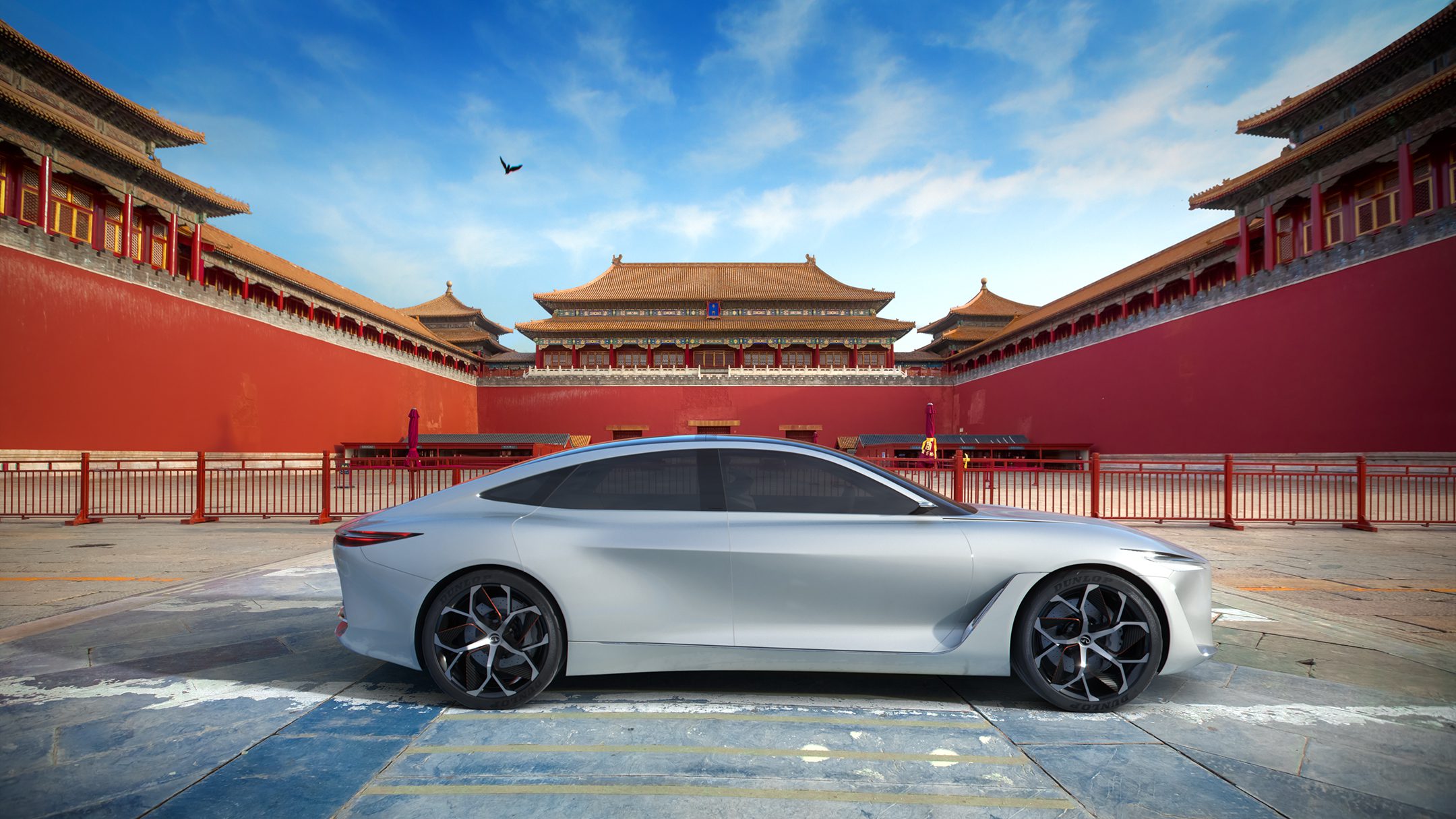 Beijing авто. Электрокар Инфинити. Инфинити электрокар 2020. Машины в Пекине. Китайский концепт электромобиль.