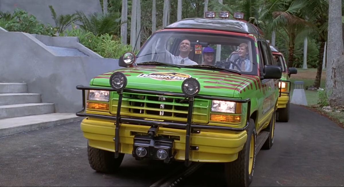  Jurassic Park cumple   años; así eran la Ford Explorer y Jeep Wrangler que todos queríamos