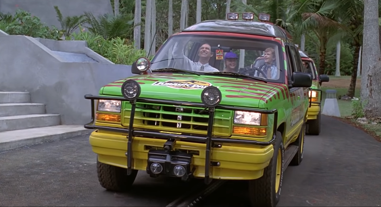 Jurassic Park Cumple 27 Años Así Eran La Ford Explorer Y Jeep Wrangler Que Todos Queríamos 