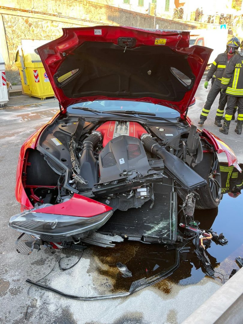 Así Quedó El Ferrari 812 Superfast De Federico Marchetti Tras Un Choque Autodinámico 8124