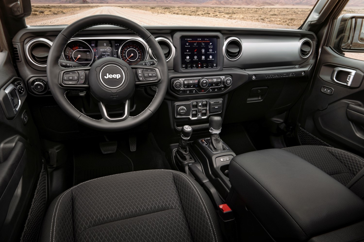 Jeep Wrangler interior