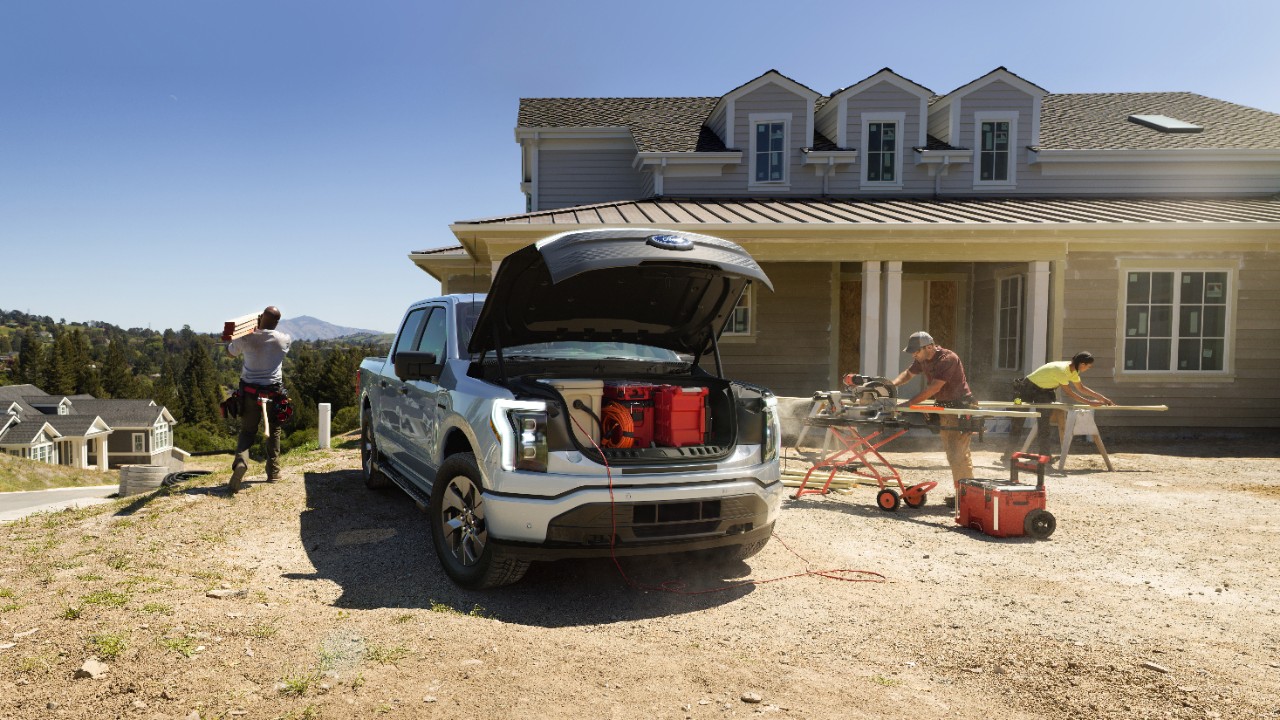 Ford F-150 frunk