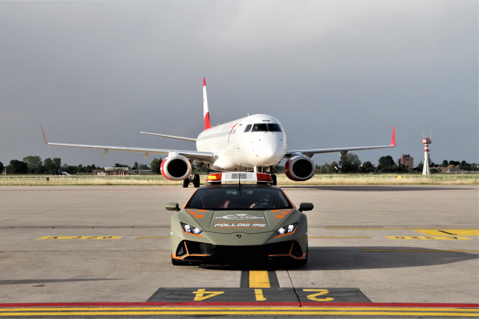 Lamborghini aeropuerto