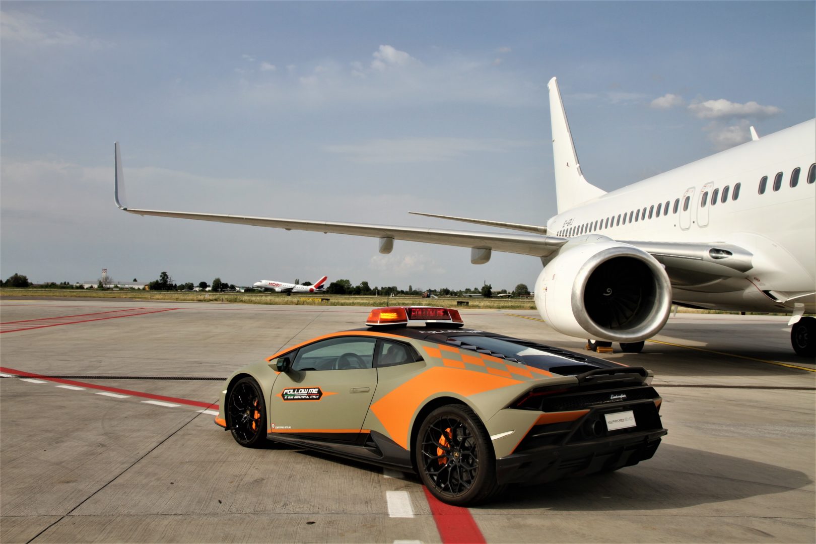 Lamborghini Huracán aeropuerto