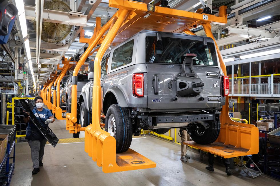 Ford Bronco producción