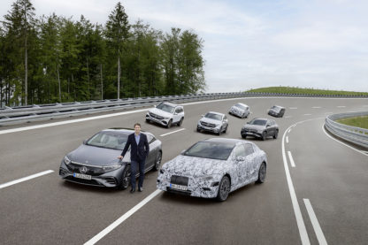 Mercedes-Benz autos eléctricos