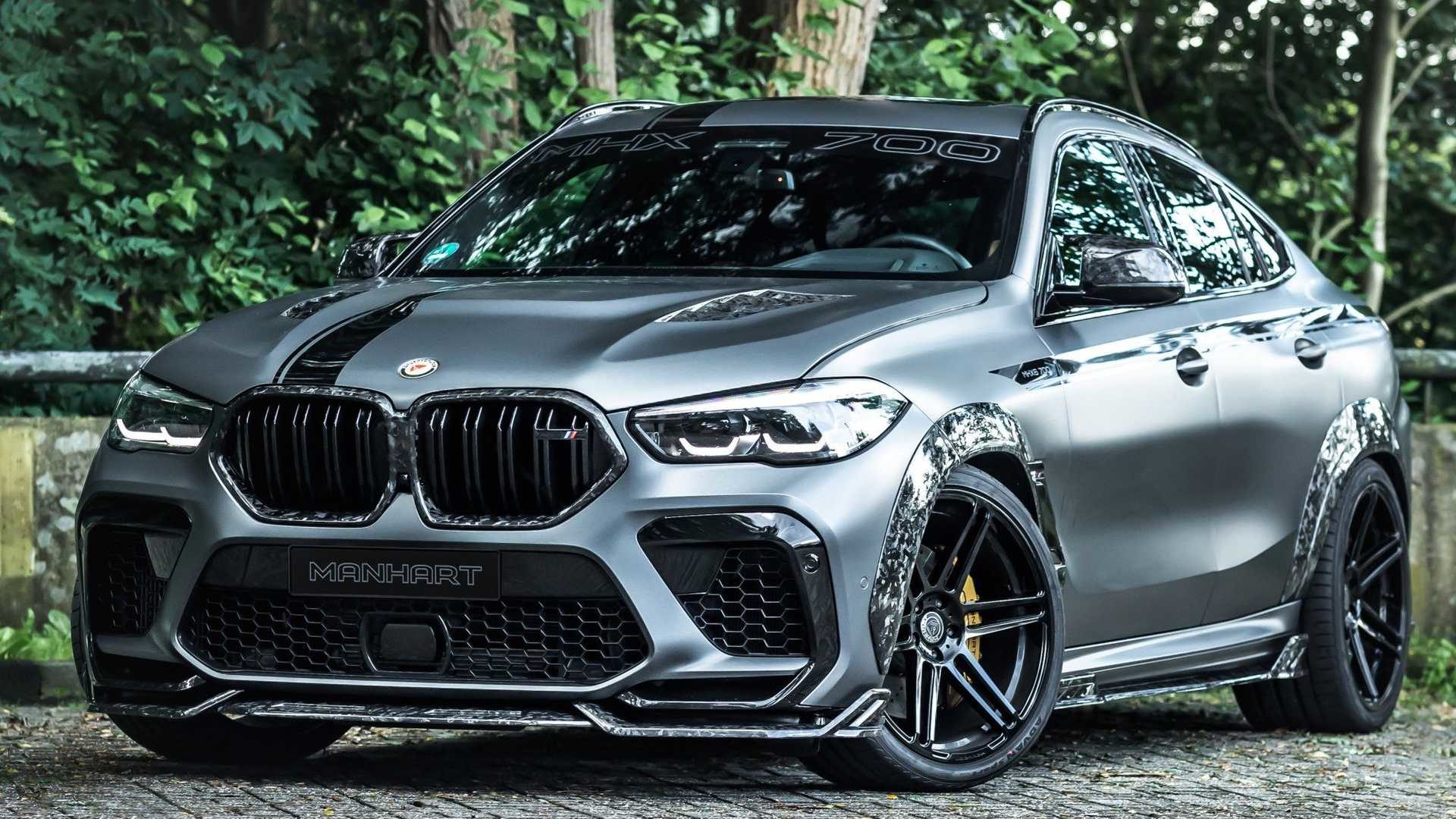 Manhart llena de fibra de carbono al BMW X6 M Competition