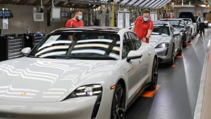 Porsche producción