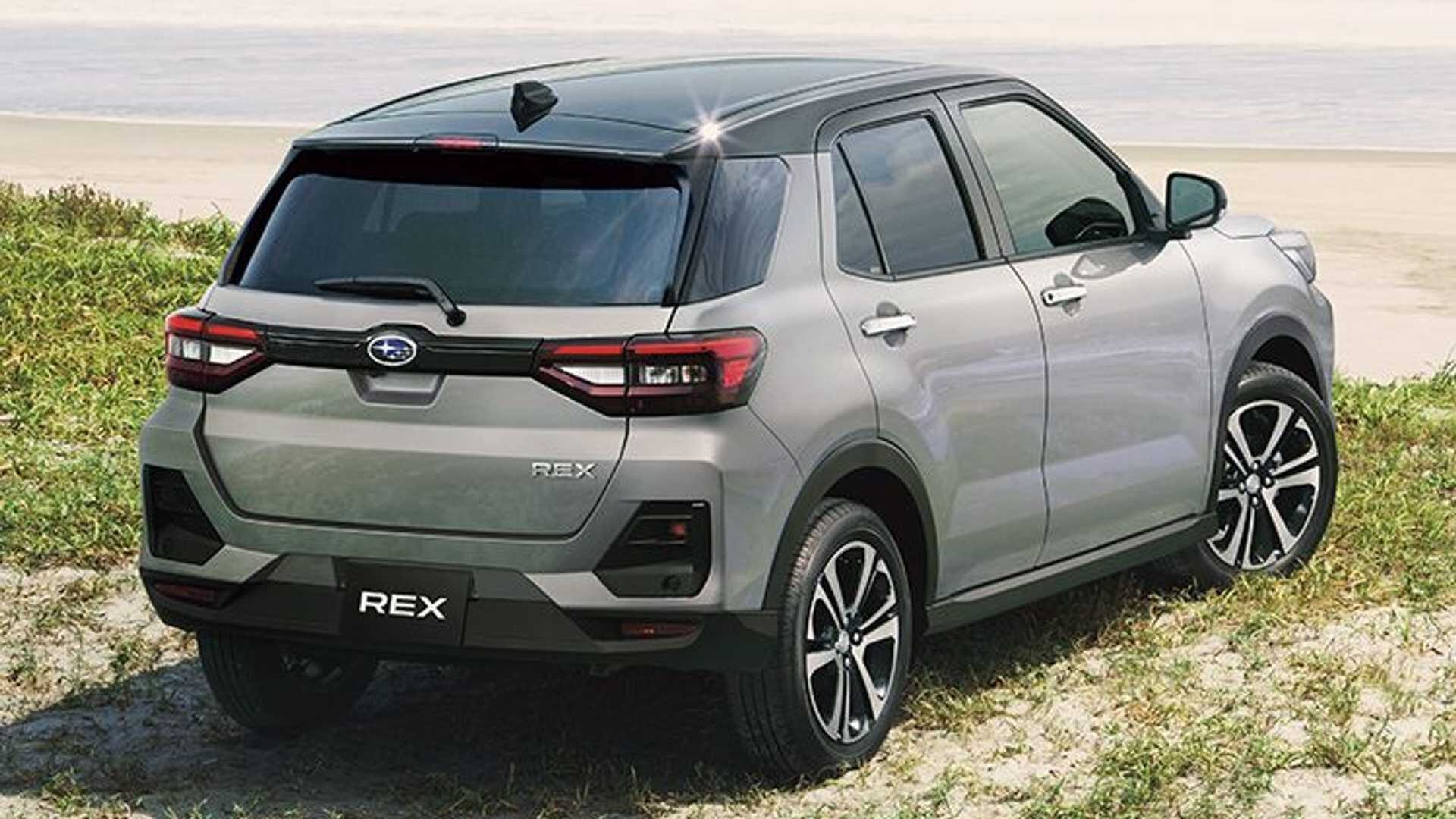 Subaru Rex es un nuevo crossover compacto con sabor a Toyota Raize