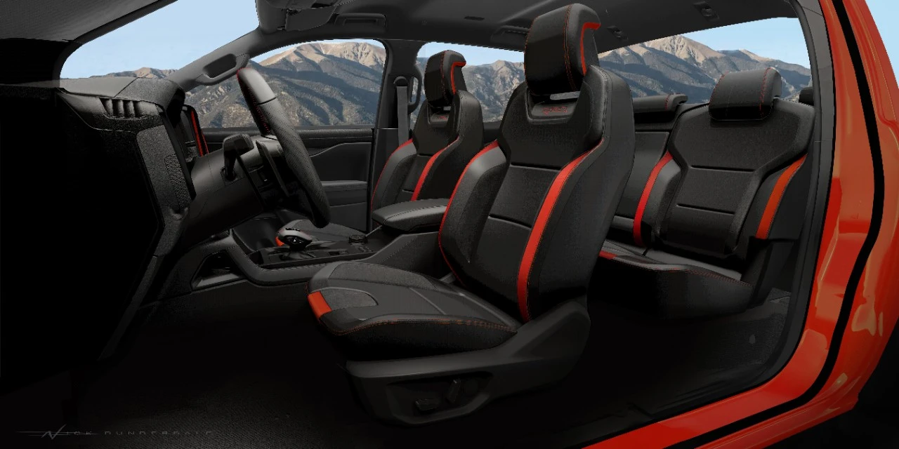 Ranger Raptor interior