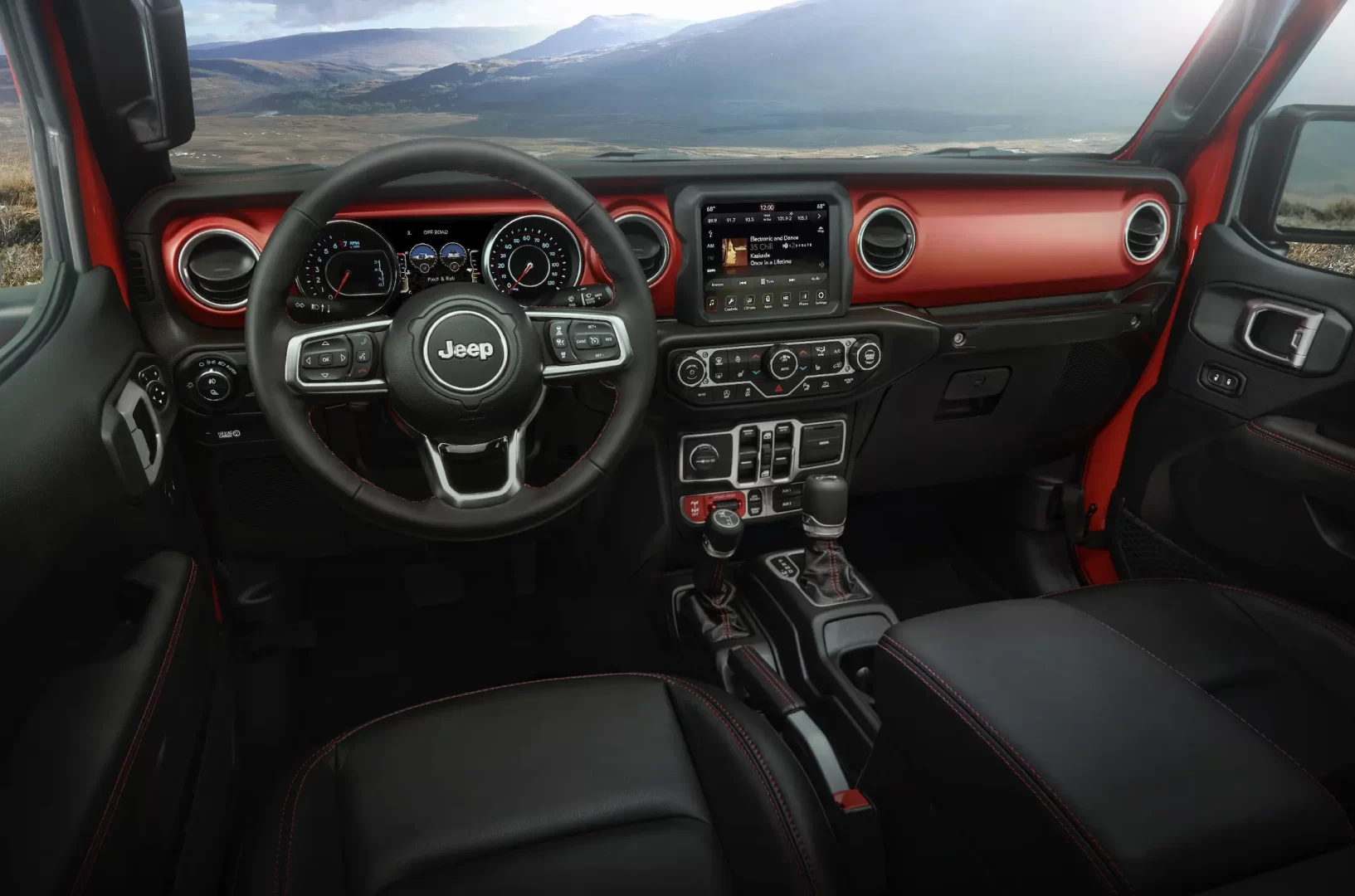 jeep gladiator interior