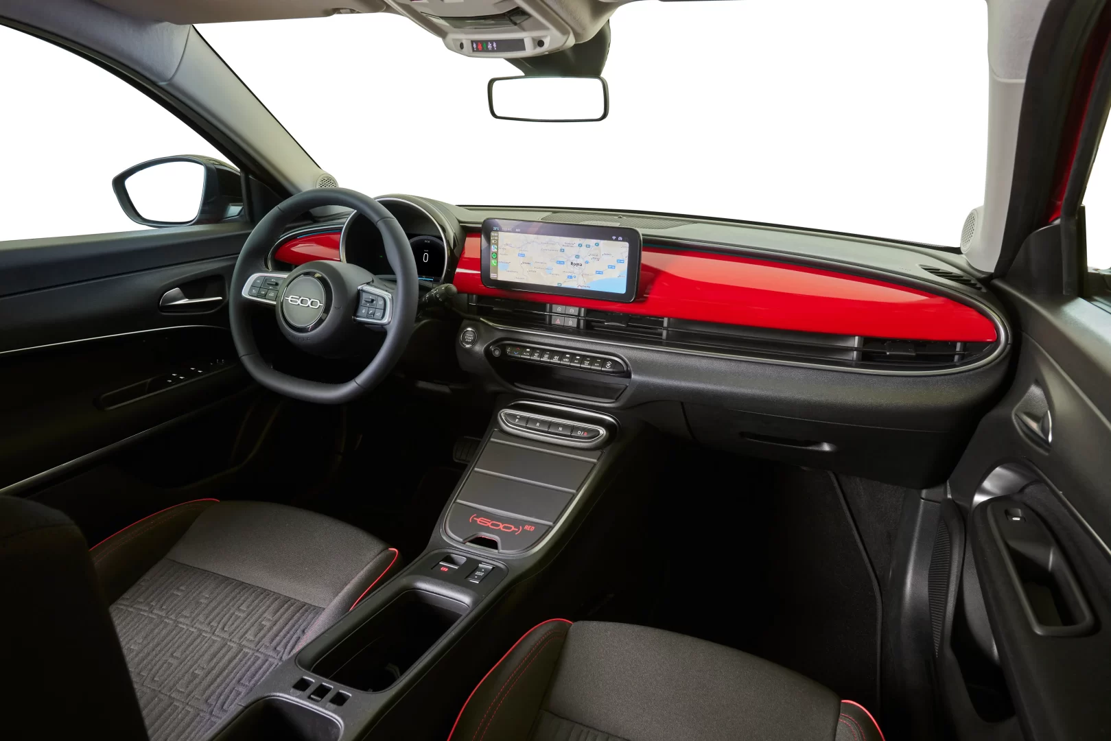 fiat 600e interior