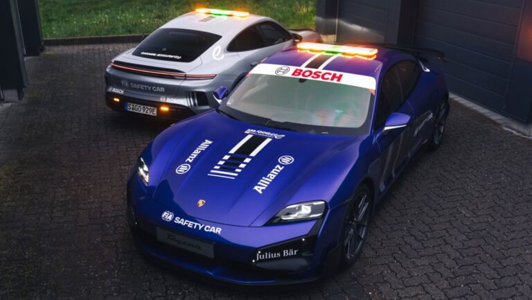 El Taycan Turbo GT, nuevo coche de seguridad para la Fórmula E