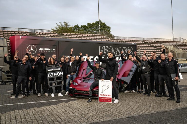 El Mercedes-AMG ONE rompe un récord imbatible en Nürburgring